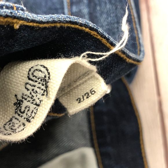 Lucky Brand Legend Women Dylan Boyfriend Jeans Size 2/26 Candiani Denim M130 10 - Picture 12 of 16